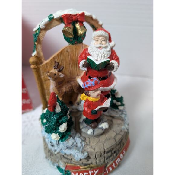 Vntg. San Francisco Music Box Company Christmas We Wish You a Merry Christmas. - Picture 2 of 9